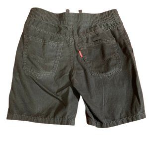 Black Shorts w/ Decorative Tie